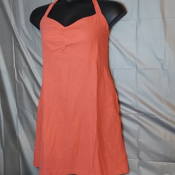 Old Navy | Dresses | Old Navy Coral Linen Cami Dress | Poshmark